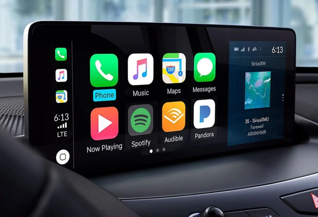 Touchscreen in the 2021 RDX