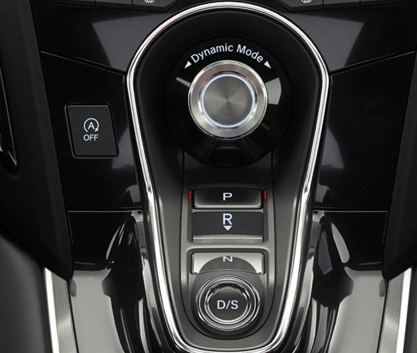 Controls in the 2021 RDX