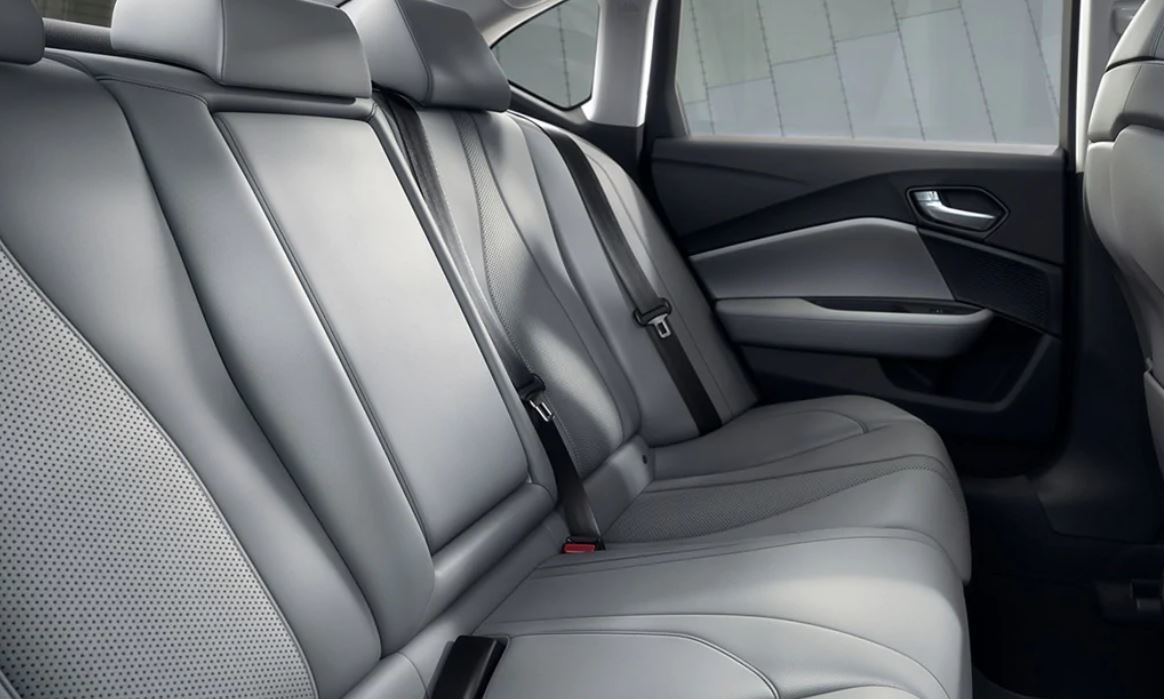 Back Row of the 2021 Acura TLX